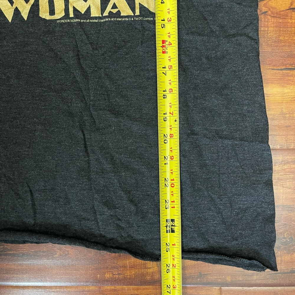 Women's Wonder Woman Retro Rainbow Logo Racerback Tank Top - Picture 6 of 7